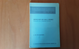 Honni soit qui mal y pense? - A.Th. van Deursen