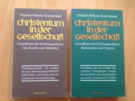 Set a 2x Christentum in der Gesellschaft - F.W. Kantzenbach