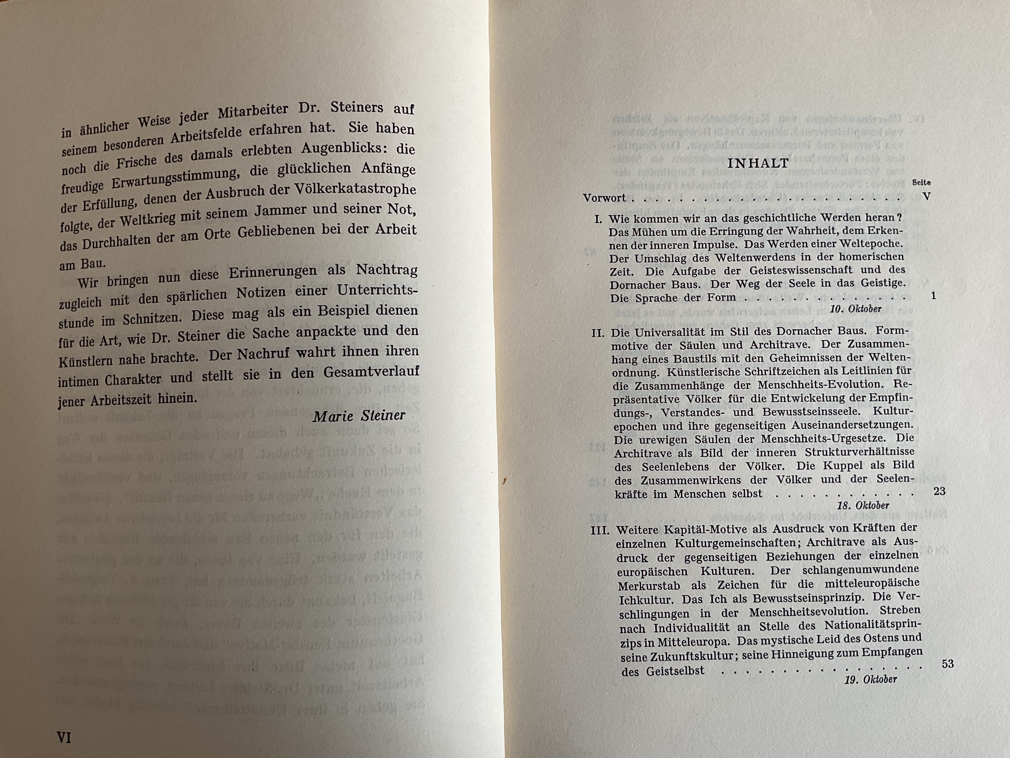 Der Dornacher-Bau als Wahrzeichen geschichtlichen Werdens und künstlerischer Umwandlungsimpulse - R. Steiner