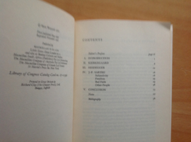 Existentialist ethics - M. Warnock
