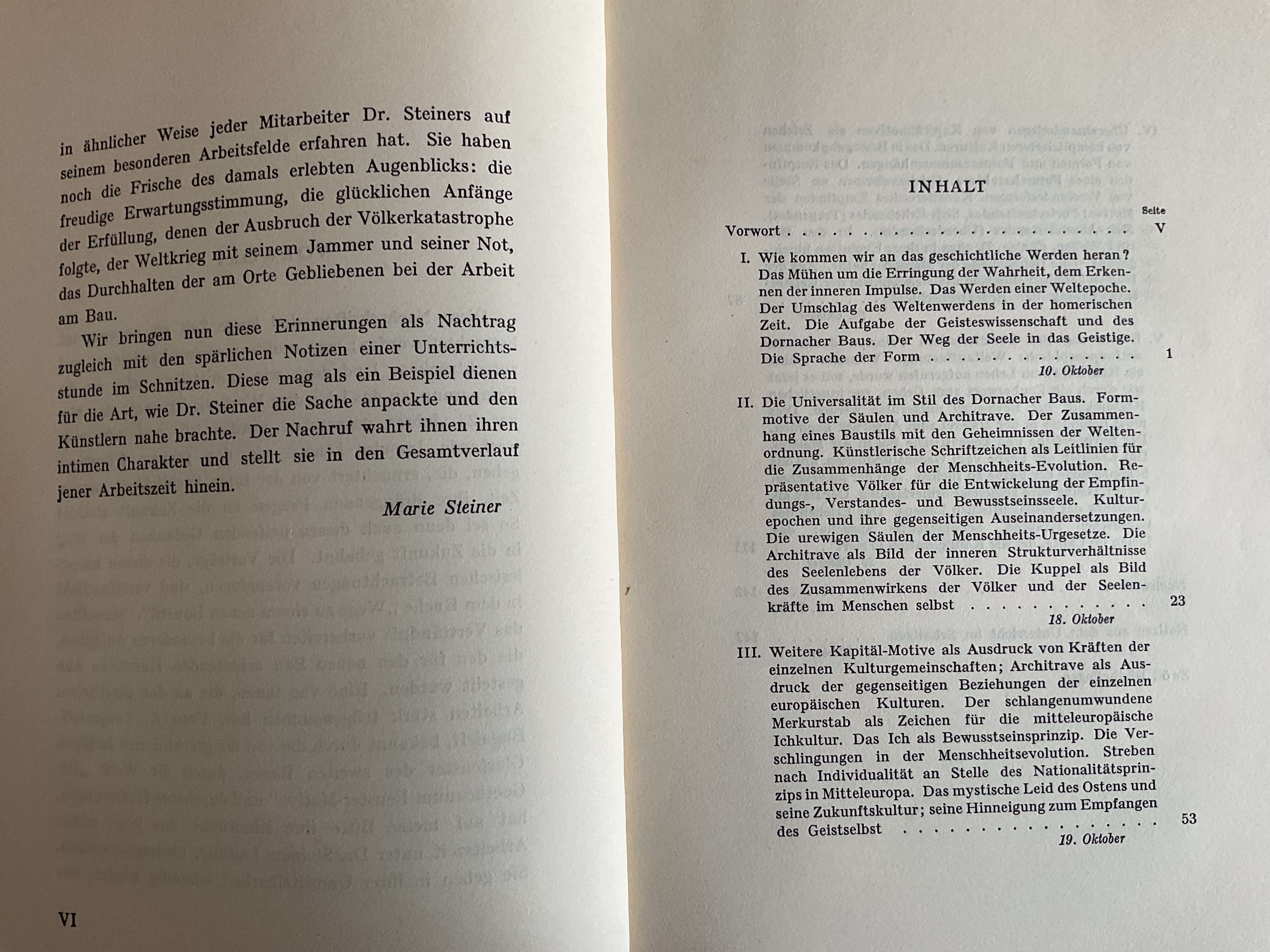 Der Dornacher-Bau als Wahrzeichen geschichtlichen Werdens und künstlerischer Umwandlungsimpulse - R. Steiner