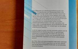 De arbeidskansen van arbeidsongeschikten in de horeca: tappen uit een ander vaatje - P.R.A. Oeij
