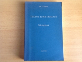Textus Iuris Romani tekstenboek - J.E. Spruit