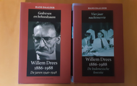 Set a 2x Willem Drees 1886-1988 - H. Daalder