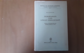 Dumawahlen und lokale Gesellschaft - R. Rexheuser