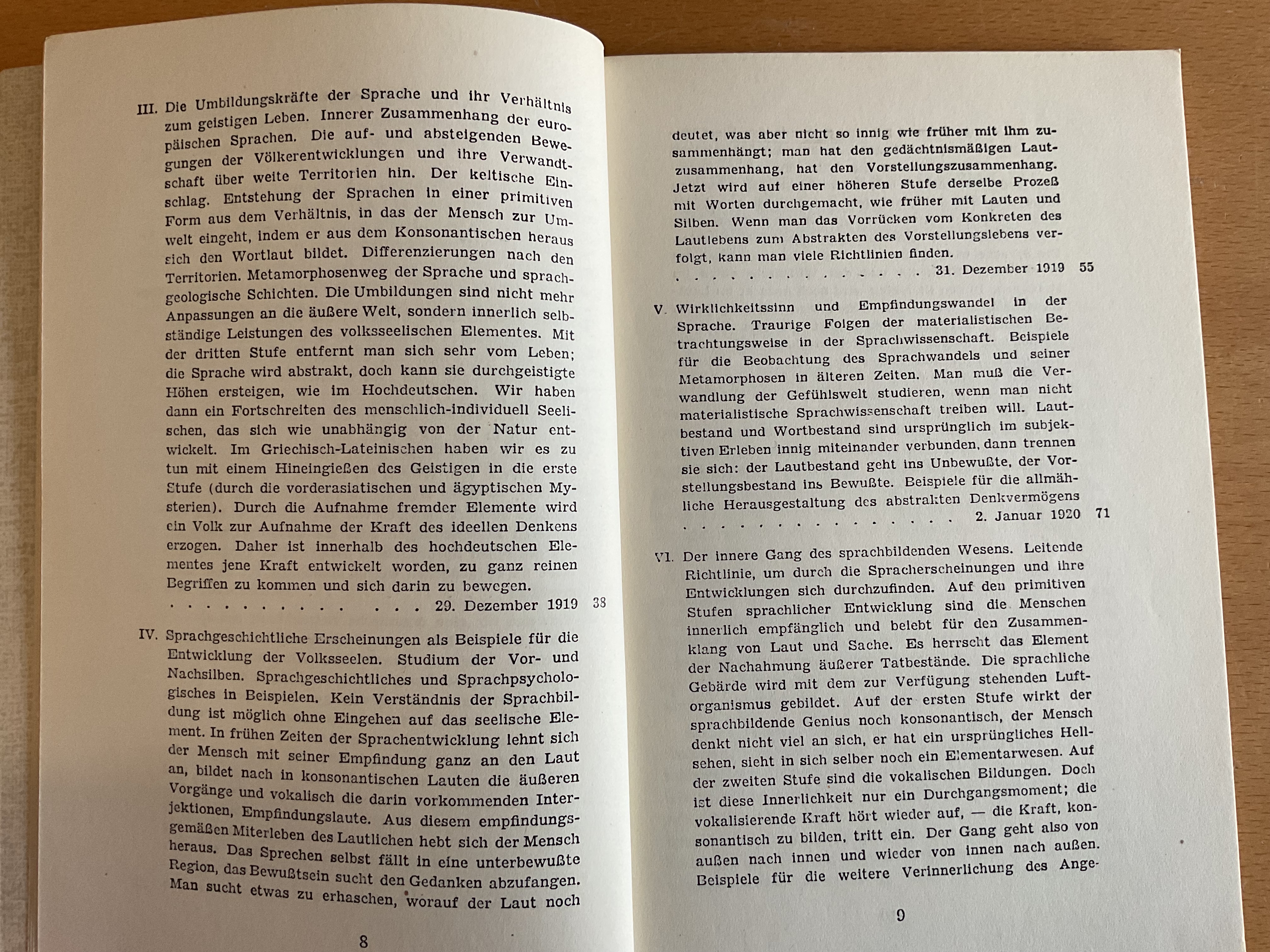 Geisteswissenschaftliche Sprachbetrachtungen - R. Steiner