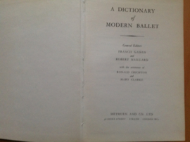 A Dictionary of Modern Ballet - F. Gadan / R. Maillard