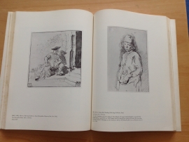 Set a 2 volumes Drawings of Rembrandt - S. Slive