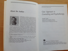 Case Approach to Counseling and Psychotherapy - G. Corey