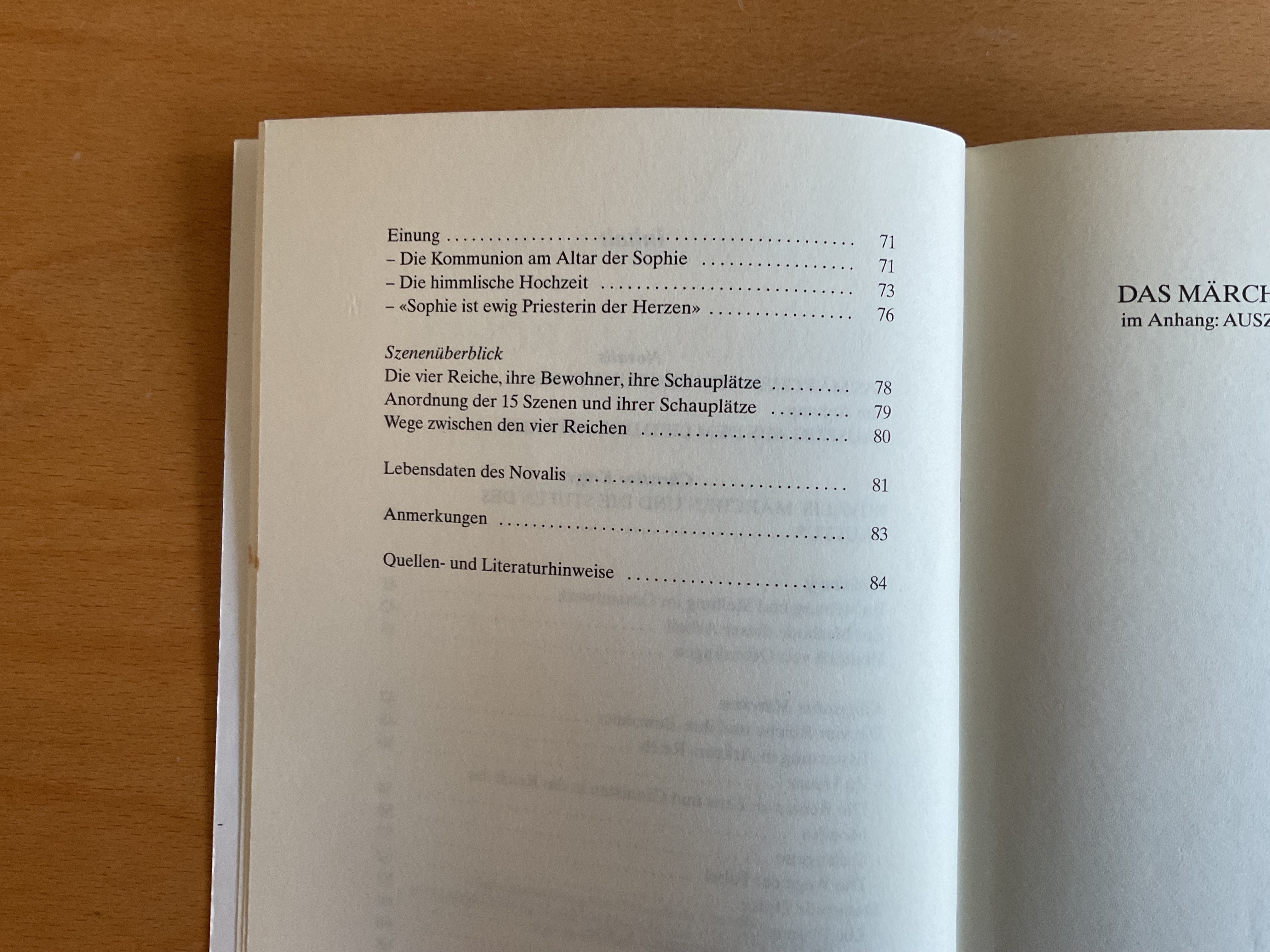 Novalis' Märchen von Eros und Fabel - Ch. Krüger