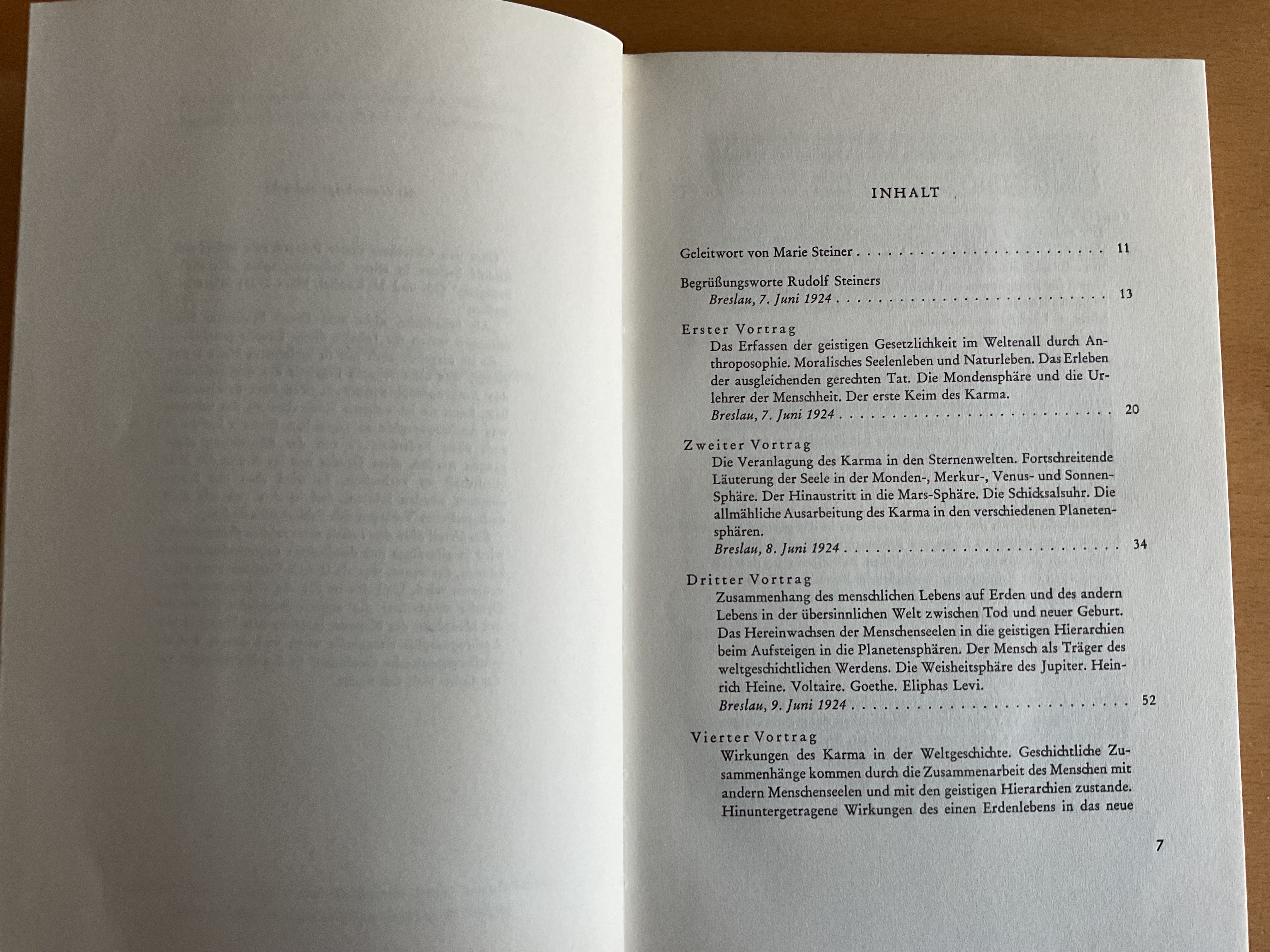 Karma als Schicksalgestaltung des menschlichen Lebens - R. Steiner