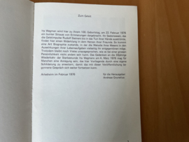 Ita Wegmans Erdenwirken  aus heutiger Sicht - A. Grunelius