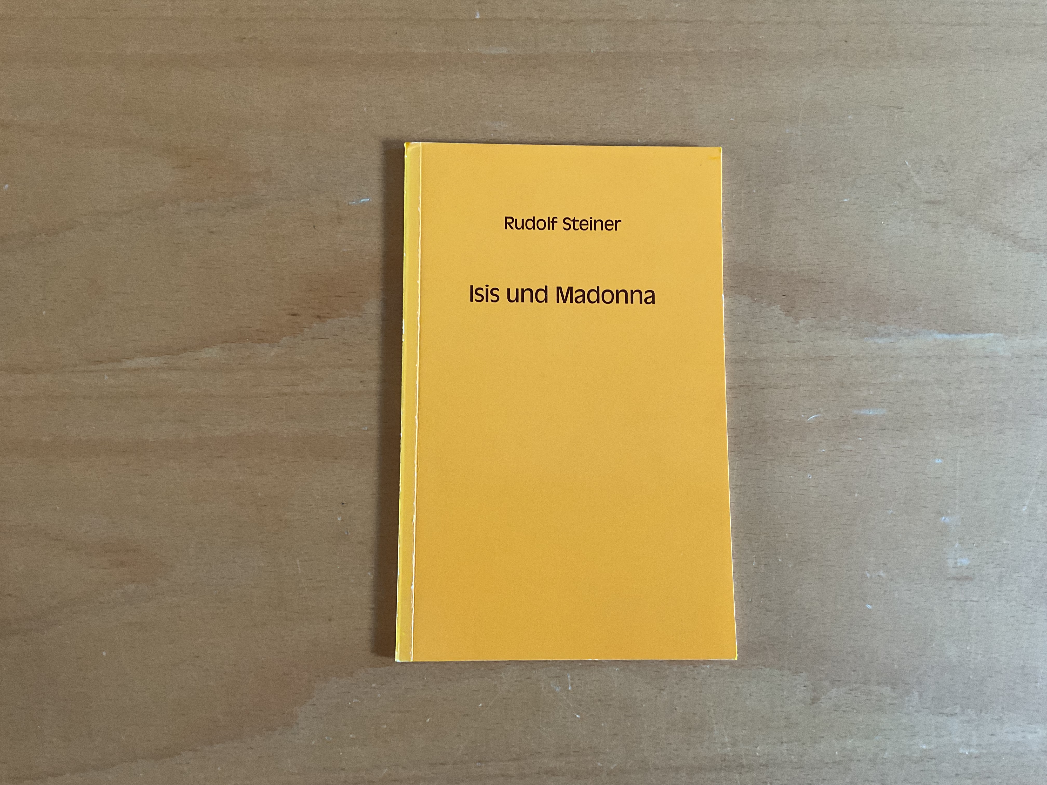 Isis und Madonna - R. Steiner