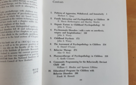 Psychopathological Disorders of Childhood - H.C. Quay / J.S. Werry