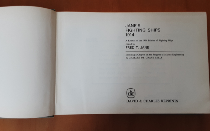 Jane's Fighting Ships 1914 - F.T. Jane