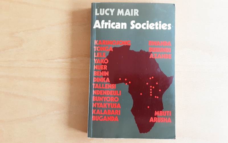 African Societies - L. Mair