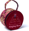 Decoratieve klankschalen set Boeddha Ogen met draagtas 8 tot 13 cm
