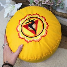 Meditatie kussen 3e Chakra Geel