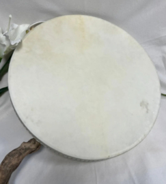 Ocean Drum 50 cm - effen - wit