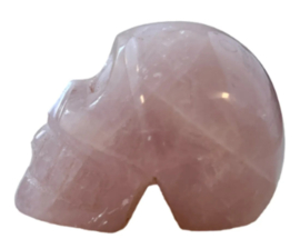 Roze kwarts schedel