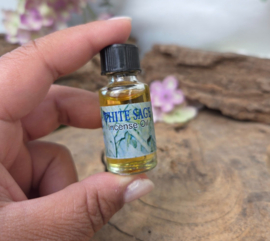 White Sage incense oil / wierookolie (witte salie)