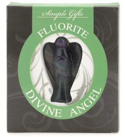 Fluoriet engel 5 cm
