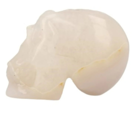 Agaat schedel gekristalliseerd