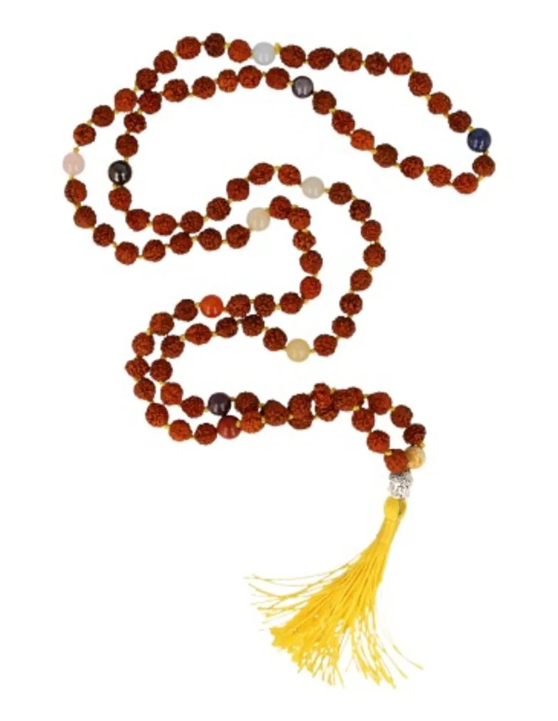 Chakra Rhudraksha mala ketting