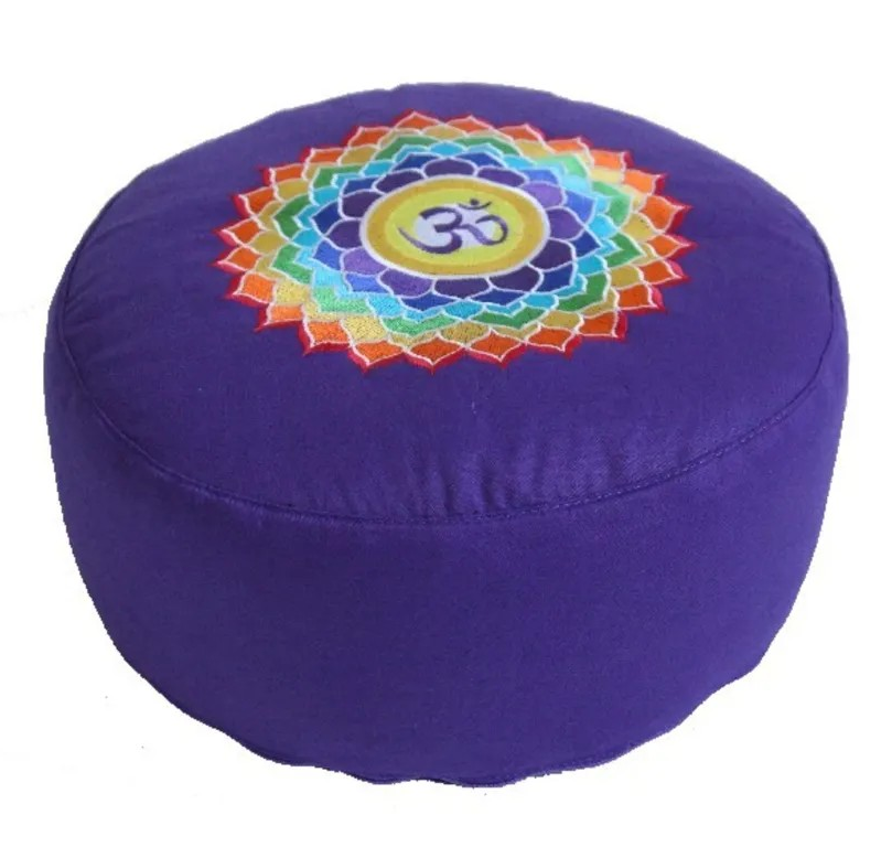 meditatie kussen Violet 7e chakra