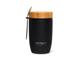 LUNCHBEKER - BIG MUG - PREMIUM BLACK - 500 ML