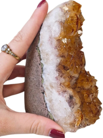 Citrien (verhit) ruw cut base