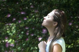 Opgelucht ademen Haal diep adem ervaar de frisse lucht 10ml