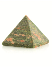 Unakiet edelsteen piramide 25 mm