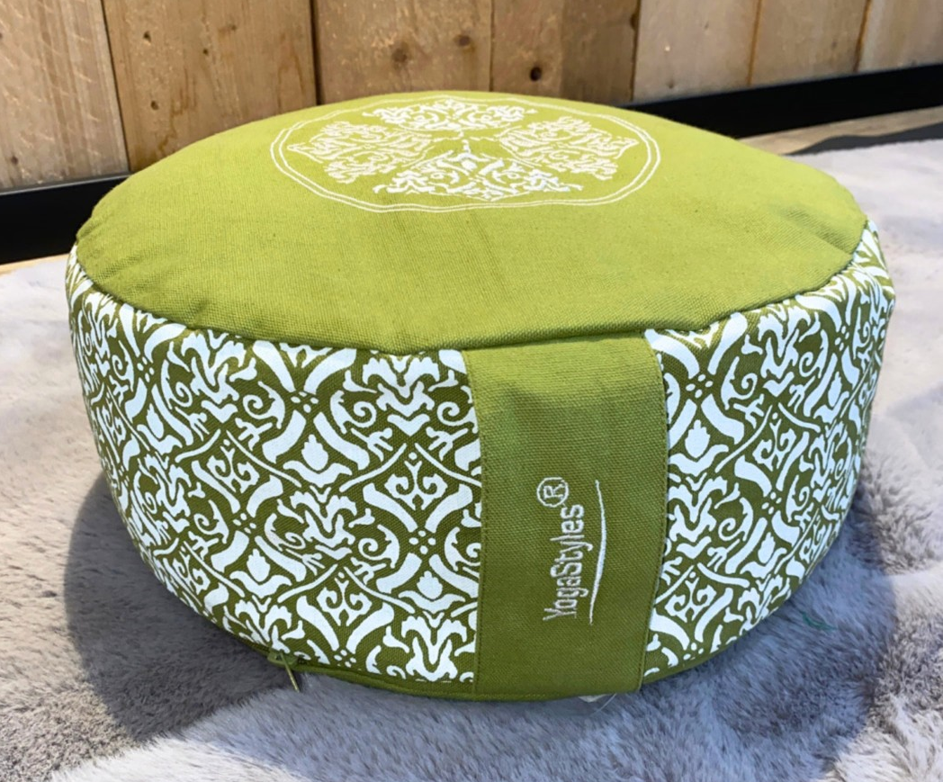Meditatie kussen Design Groen XL