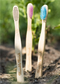 TANDENBORSTEL BAMBOE - KIND - ULTRA SOFT - BLAUW