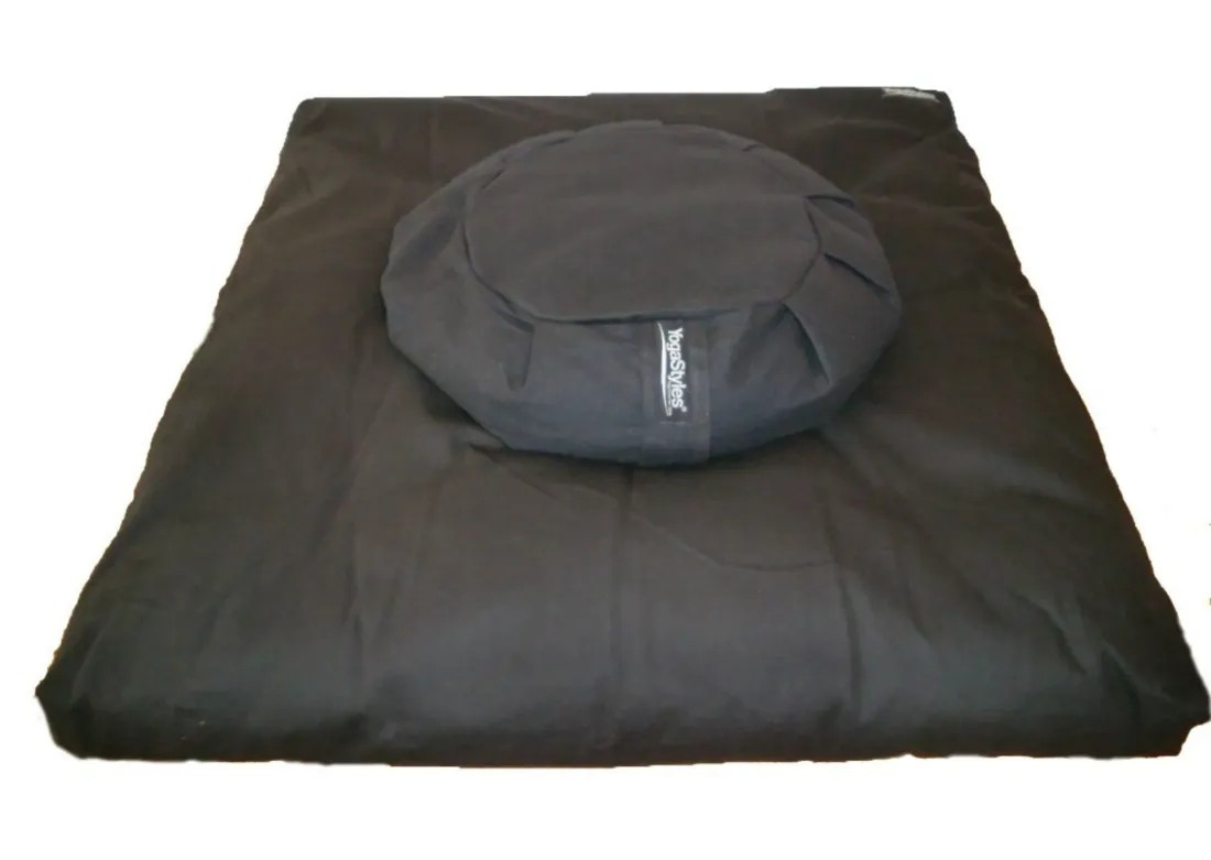 Zabuton mat Organic Zwart