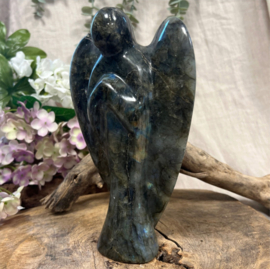 Labradoriet staande engel groot