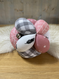 Stoffen bal oud rose