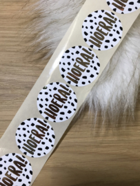 Kadosticker Hoera goud
