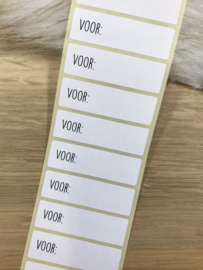 Kadosticker Voor...