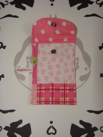 Telefoonhoesje rose patchwork