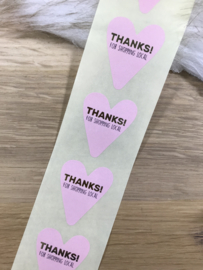 Kadosticker Thanks for shopping local