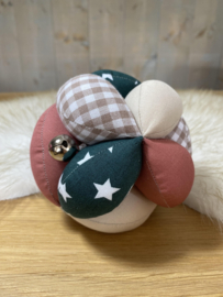 Stoffen bal nude groen