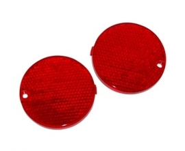 Achterlichtglas set rood Sr www / street Dmp