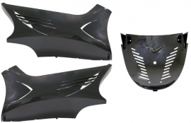 Yamaha Aerox onderspoilerset 3 delig Dmp carbon