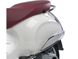 Vespa achter valbeugelset origineel chroom/zwart