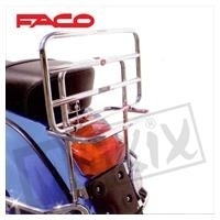 Vespa PX 125 / 150 achterklapdrager chroom Faco