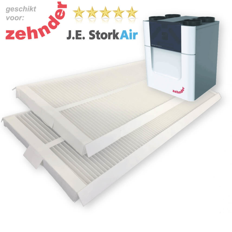 5 sets WTW filters voor Zehnder Comfo Air Q 350/450/600 - DOOSVOORDEEL