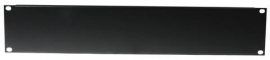 OMNITRONIC Front panel Z-19U-shaped steel black 2U