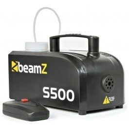 BeamZ	S500 Kunststof Rookmachine inclusief rookvloeistof